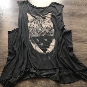 Allsaints cat bandit tee